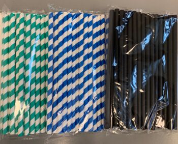 Color Paper Straw 6 X 200 Mm (Case)