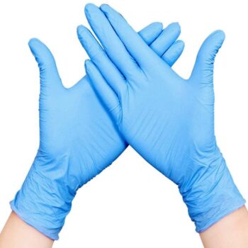 BLUE Nitrile Disposable Gloves